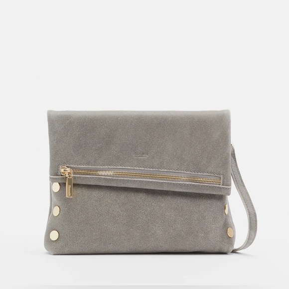 Hammitt Handbags - Hammitt VIP Medium Crossbody Bag - Pewter/Brushed Gold